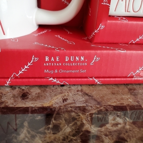 🇺🇸 Rae Dunn Cat Mom Mug & Photo Frame "Meowy Christmas" Gift Set - Picture 5 of 8